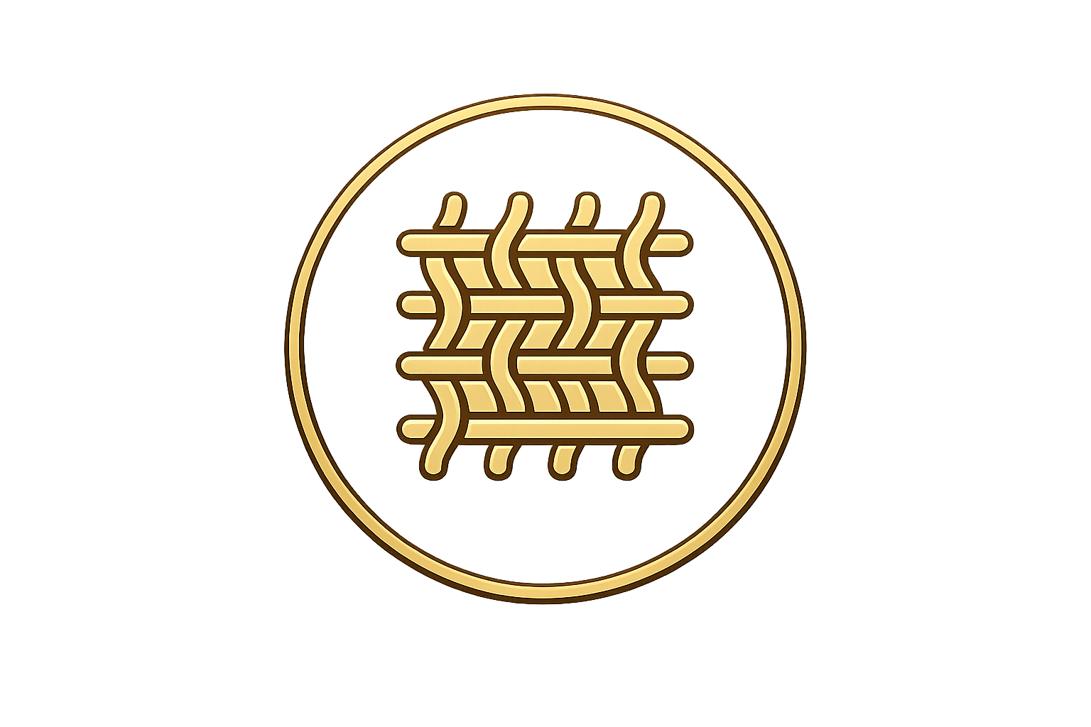 Woven mat icon